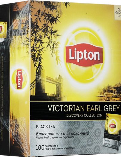 Чай Lipton Victorian Earl Grey черный байховый ароматизированный
