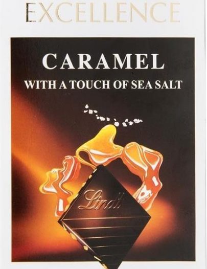 Шоколад Lindt Excellence с карамелью и морской солью