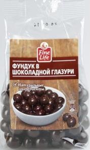 Драже Fine Life Фундук в шоколадной глазури