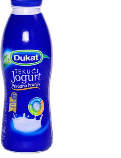 Питьевой йогурт Dukat натуральный 3