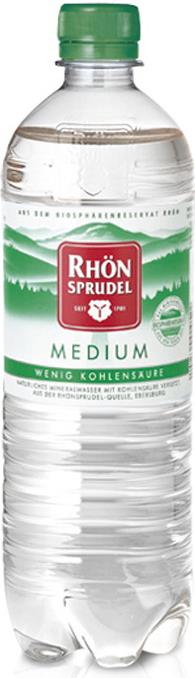 Вода Rhön Sprudel Medium слабогазированная