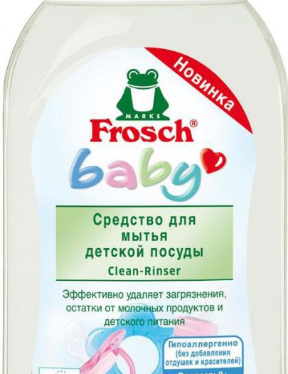Средство Frosch для мытья детской посуды
