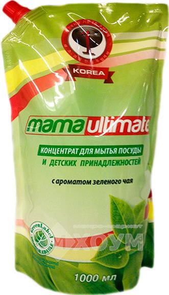 Средство Mama Ultimate Refill для мытья посуды Зеленый чай