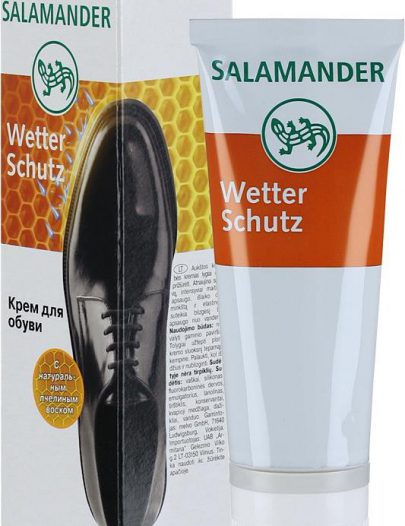 Крем для обуви Salamander Wetter Schutz черный
