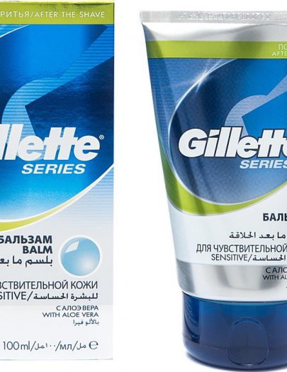 Бальзам после бритья Gillette Series для чувствительной кожи