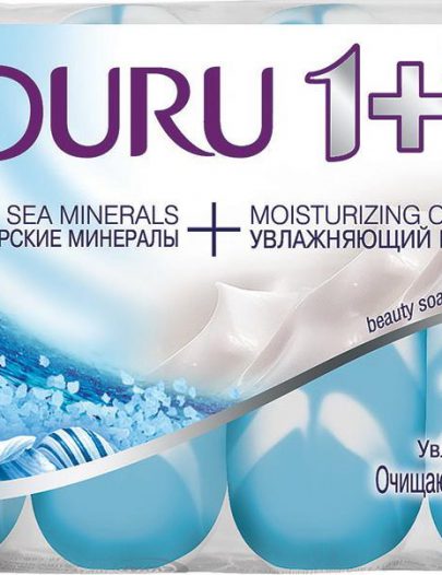 Туалетное мыло Duru 1+1 Морские минералы