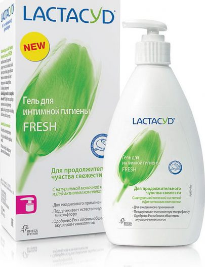 Гель Lactacyd Fresh для интимной гигиены