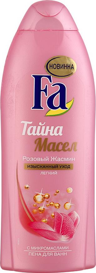 Пена для ванн Fa Тайна Масел Розовый Жасмин
