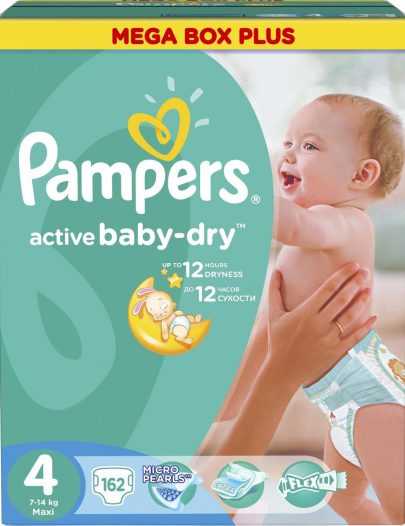 Подгузники Pampers Active Baby Maxi (7-14)