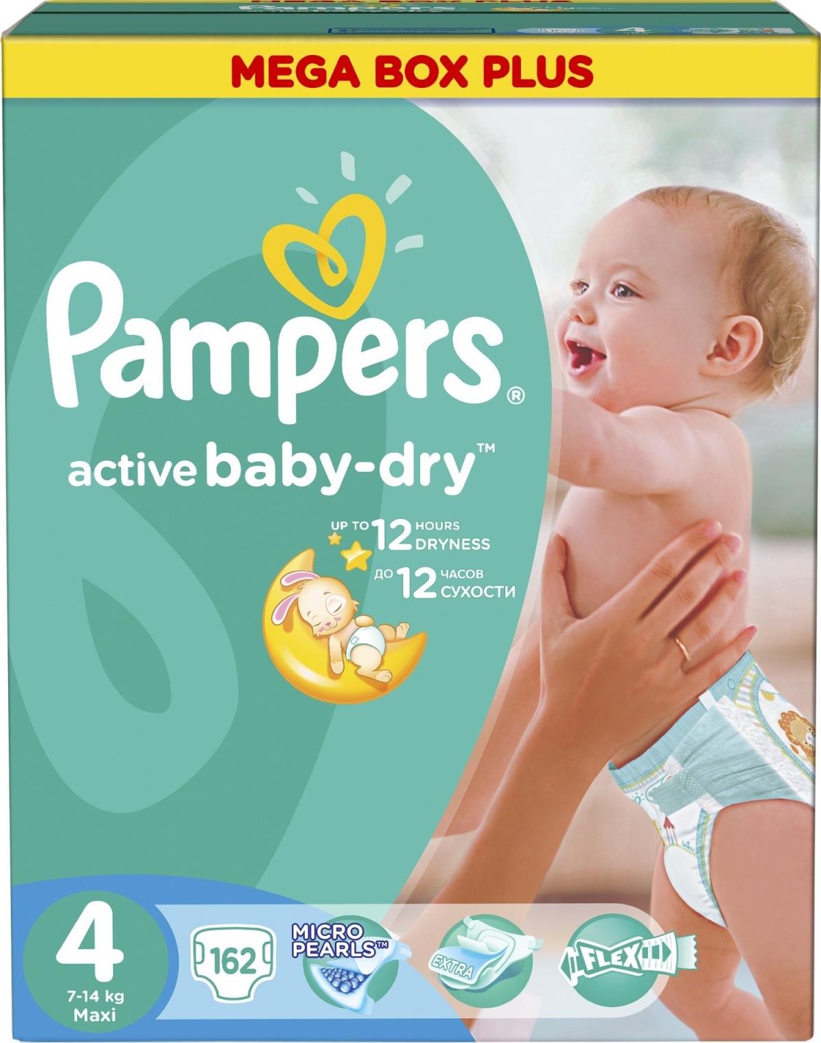 Подгузники Pampers Active Baby Maxi (7-14)