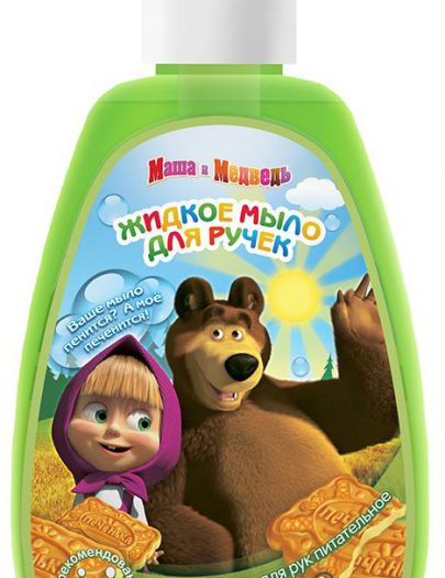Жидкое мыло Маша и медведь Печенька