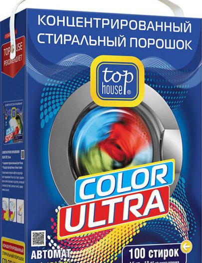 Порошок стиральный Top House Color Ultra концетрированный