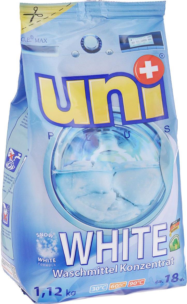 Порошок стиральный UniPlus White концетрированный