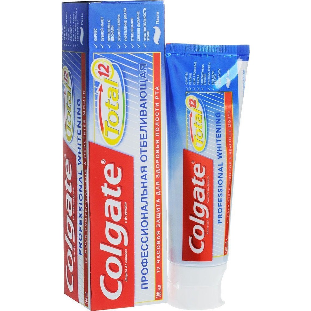 Зубная паста Colgate Total Профессиональная отбеливающая