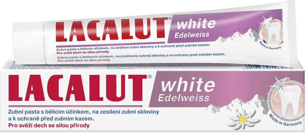Зубная паста Lacalut Active White Edelweiss