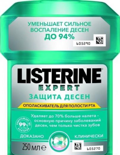 Ополаскиватель для полости рта Listerine Защита десен