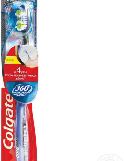 Зубная щетка Colgate 360 Межзубная чистка