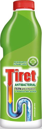 Гель Tiret Antibacterial для удаления и профилактики засоров