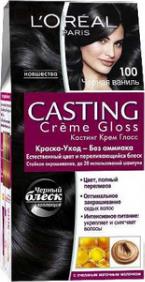 Краска для волос  L`Oreal Casting Creme Gloss черная ваниль