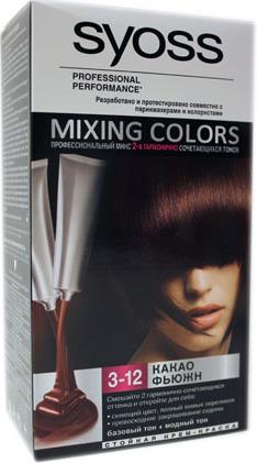 Краска для волос Syoss MC какао 3-12