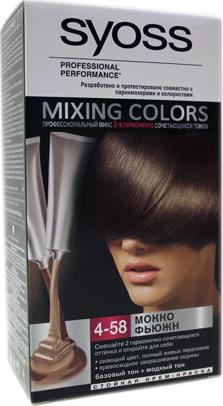 Краска для волос  Syoss MC мокко 4-58