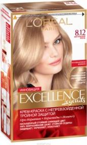 Краска для волос L'Orea Excellence 8.12