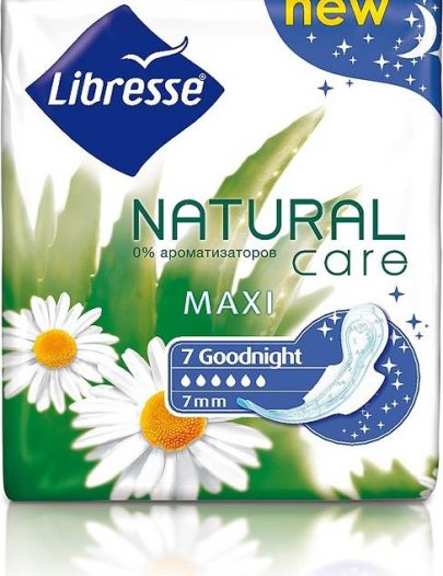 Прокладки Libresse Natural care night