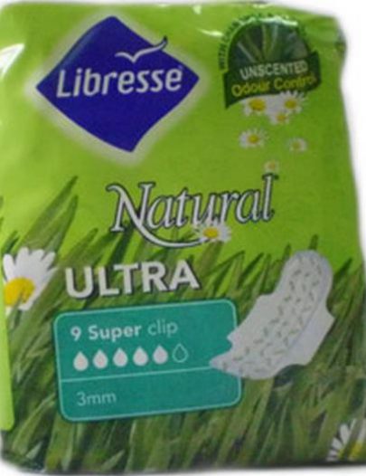 Прокладки  Libresse Natural ultra super