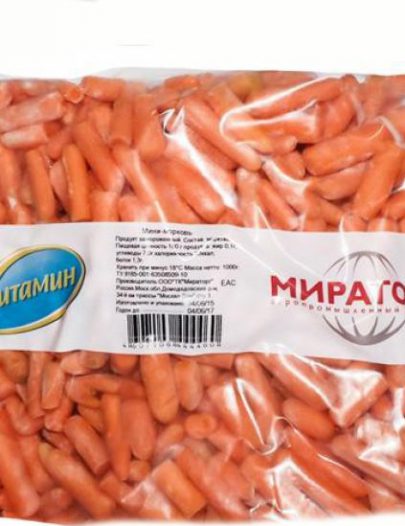 Морковь мини Vитамин замороженная