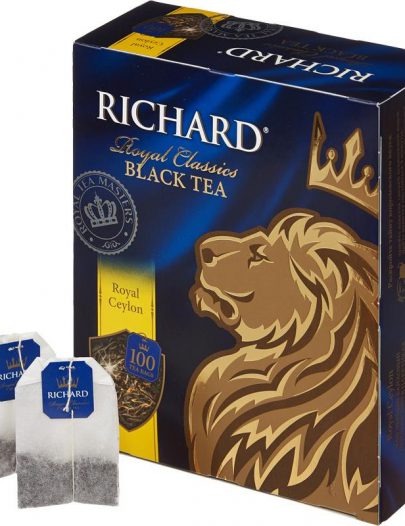 Чай Richard Royal Ceylon черный в пакетиках 100х2г