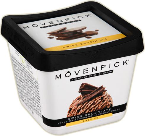 Мороженое Movenpick пломбир Шоколадный