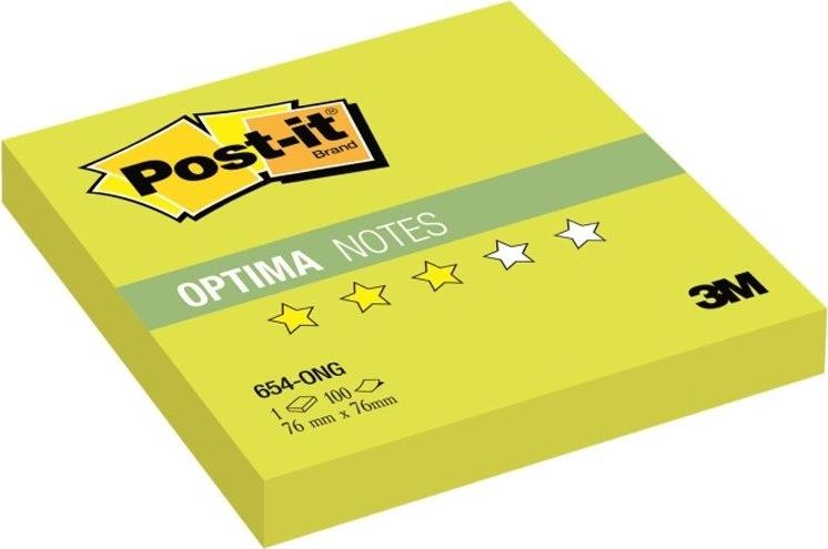 Стикеры Post-It Optima 76Х76 100 листов зеленые